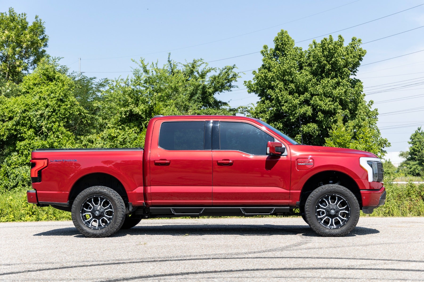 3 Inch Lift Kit Forged UCA Ford F-150 Lightning 4WD (2022-2026) Rough Country-2