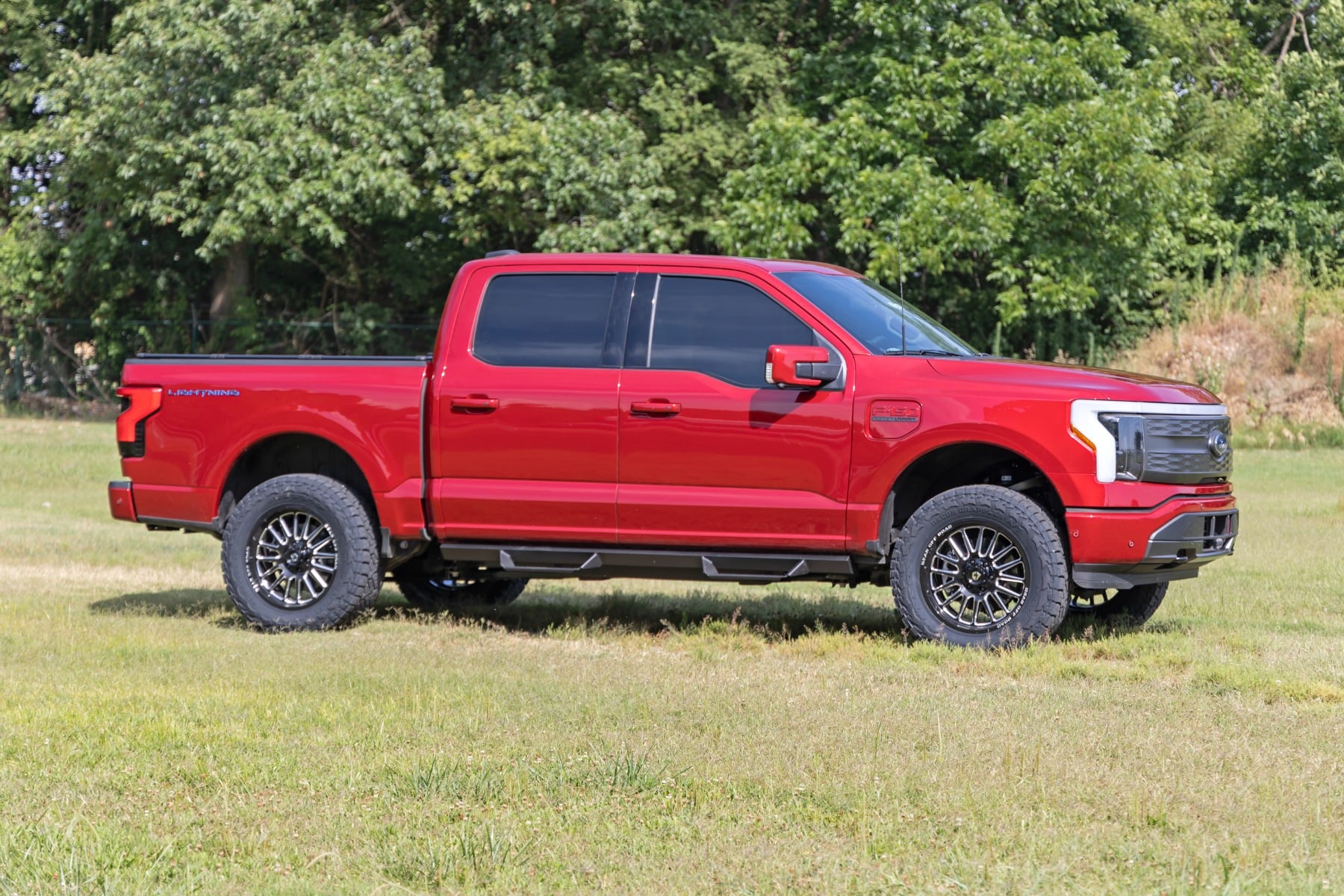 3 Inch Lift Kit Forged UCA Ford F-150 Lightning 4WD (2022-2026) Rough Country-5