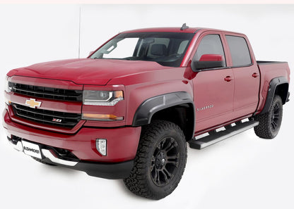 Drt Style Fender Flares Front And Rear 2014-2018 Chevrolet Silverado 1500 Bushwacker-1