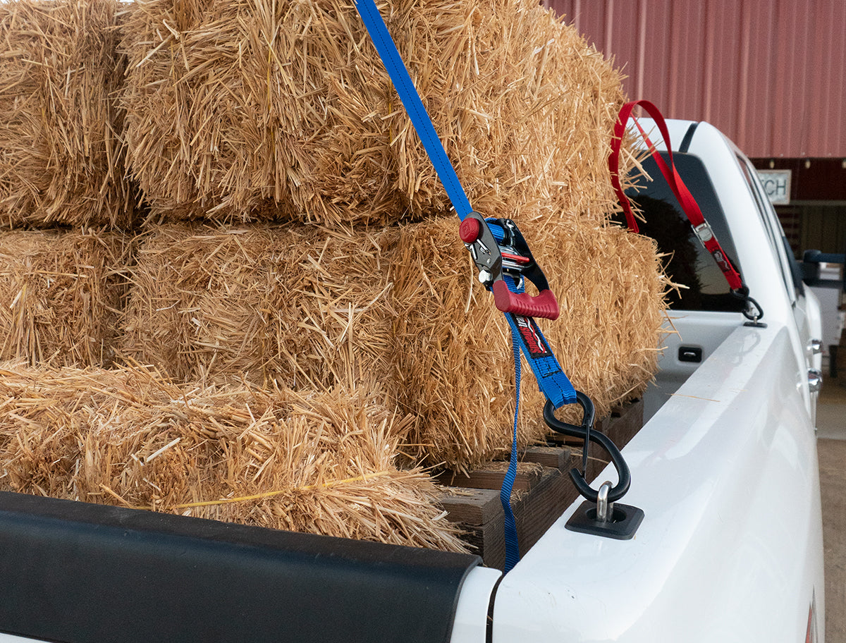 Raised Fit Retractable Tie-Down Anchors 99-2013 Silverado/Sierra 1500/2500/3500 Bullring SpeedStrap-1