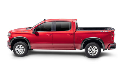 Black Extended Fender Flare 4-PC Set For 19-26 Chevy Silverado 1500 2022 Chevy Silverado 1500 Ltd Bushwacker-3