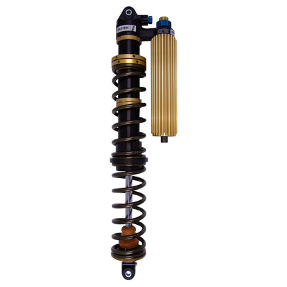Suspension Shock Absorber and Coil Spring Assembly Monotube Front Left Can-Am Maverick X3 RS Turbo Type III Hard Anodized Black Hawk Powersports Bilstein-2