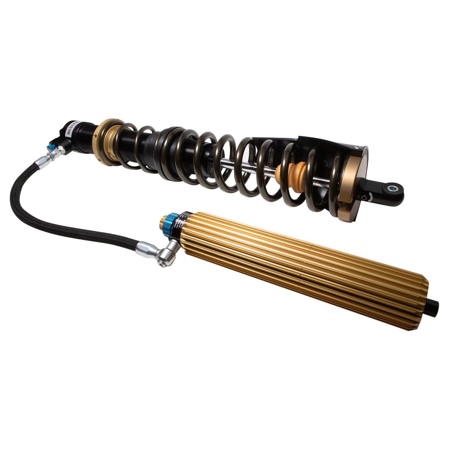 Suspension Shock Absorber and Coil Spring Assembly Rear Monotube Polaris RZR XP 1000 Black Hawk Powersports Bilstein-3
