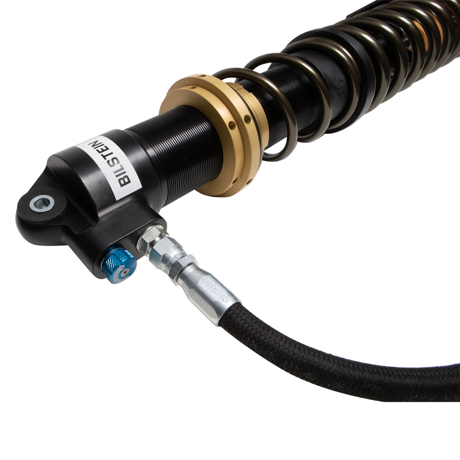 Suspension Shock Absorber and Coil Spring Assembly Rear Monotube Polaris RZR XP 1000 Black Hawk Powersports Bilstein-4