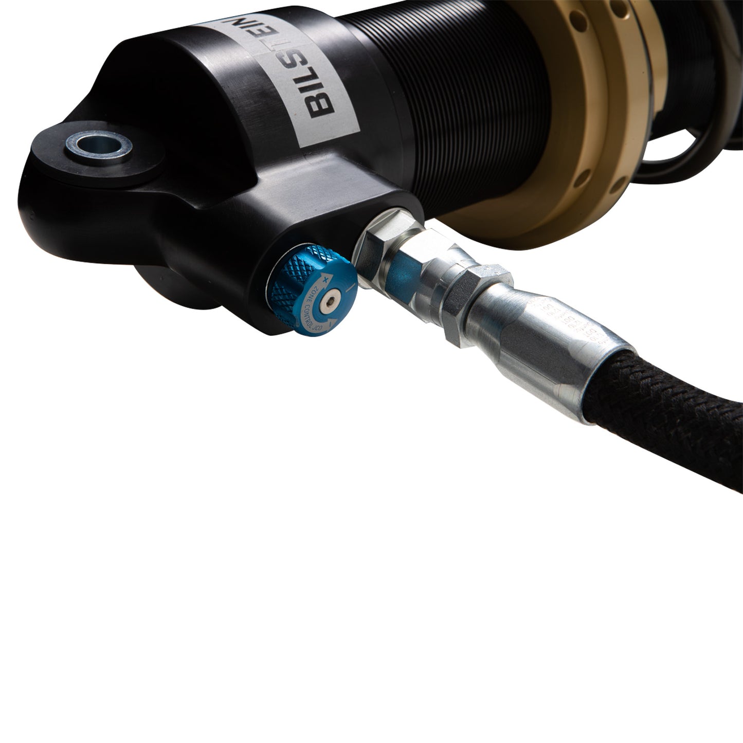 Suspension Shock Absorber and Coil Spring Assembly Rear Monotube Polaris RZR XP 1000 Black Hawk Powersports Bilstein-8