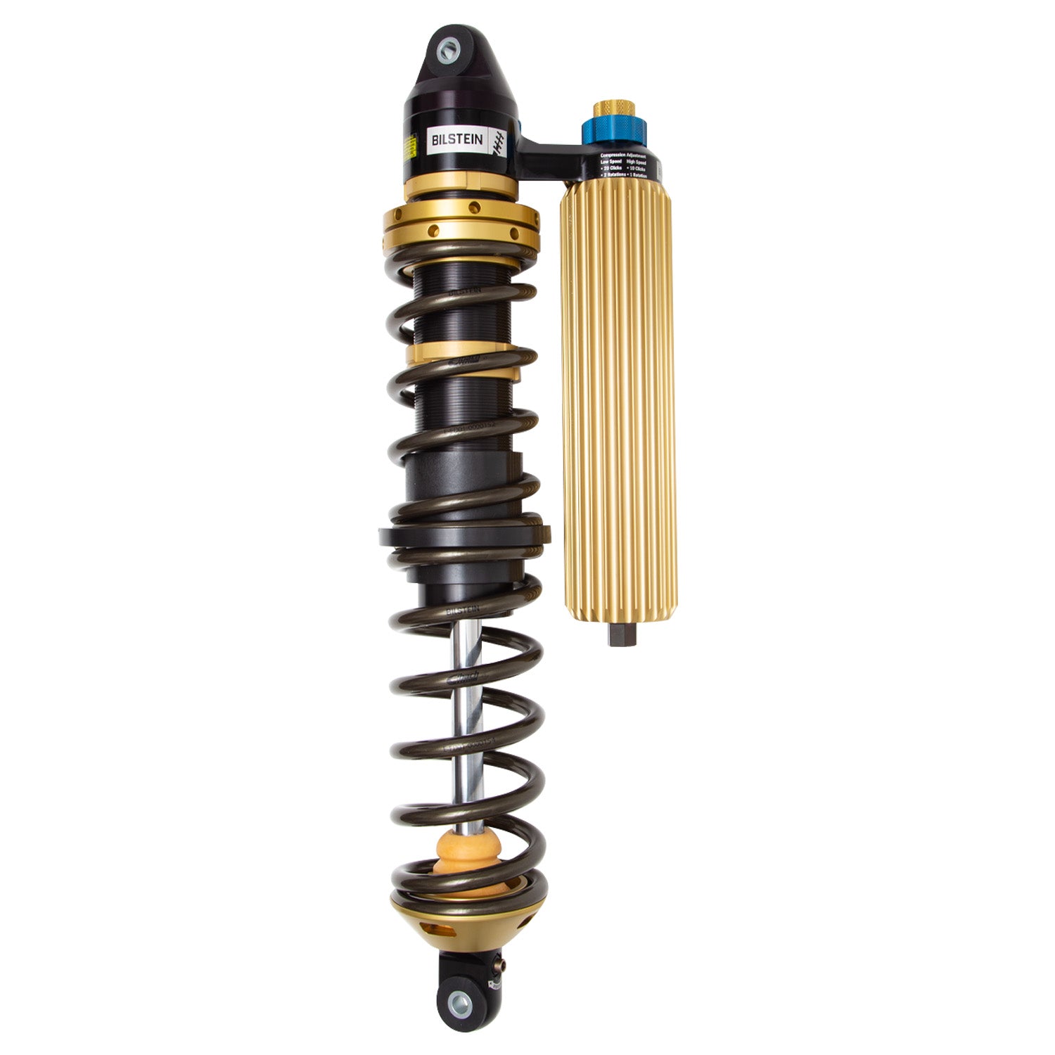 Suspension Shock Absorber and Coil Spring Assembly Front Left Monotube Polaris RZR Turbo S 2022-2021Powersports Bilstein-2