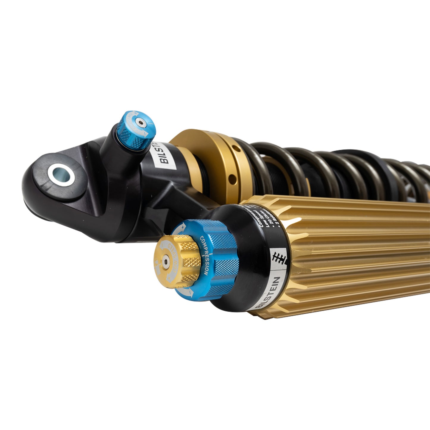 Suspension Shock Absorber and Coil Spring Assembly Front Left Monotube Polaris RZR Turbo S 2022-2021Powersports Bilstein-4