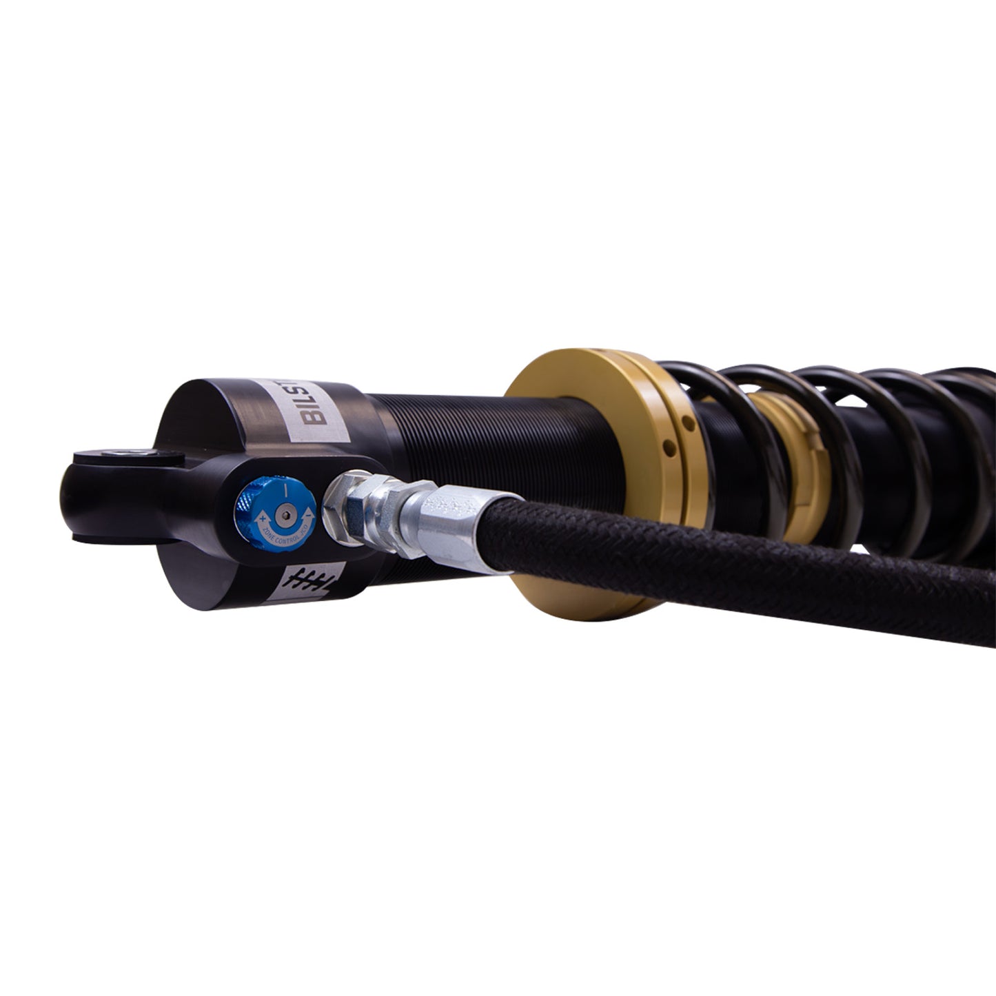Suspension Shock Absorber and Coil Spring Assembly Monotube Rear Right Can-Am Maverick X3 RS Turbo R Type III Hard Anodized Black Hawk Powersports Bilstein-5