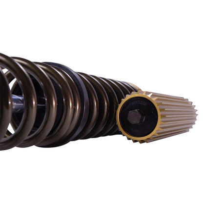 Suspension Shock Absorber and Coil Spring Assembly Monotube Front Left Can-Am Maverick X3 Type III Hard Anodized Black Hawk Powersports Bilstein-7