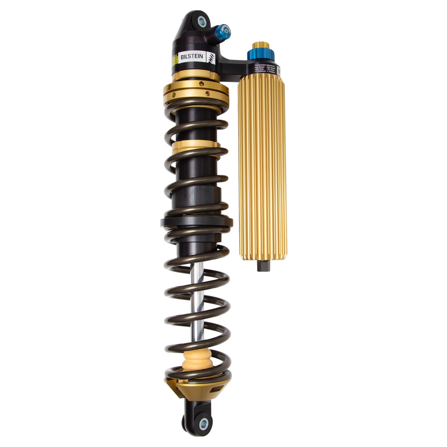 Suspension Shock Absorber and Coil Spring Assembly Front Right Monotube Polaris RZR Turbo S Powersports Bilstein-2