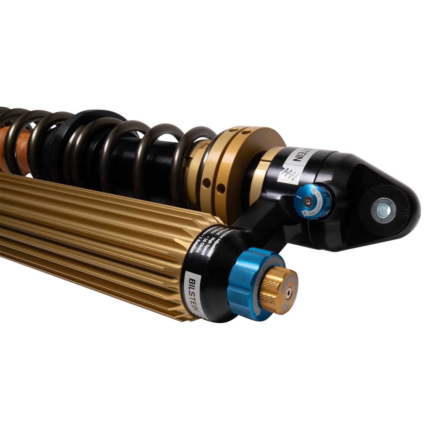 Suspension Shock Absorber and Coil Spring Assembly Front Right Monotube Polaris RZR XP 1000 Black Hawk Powersports Bilstein-4