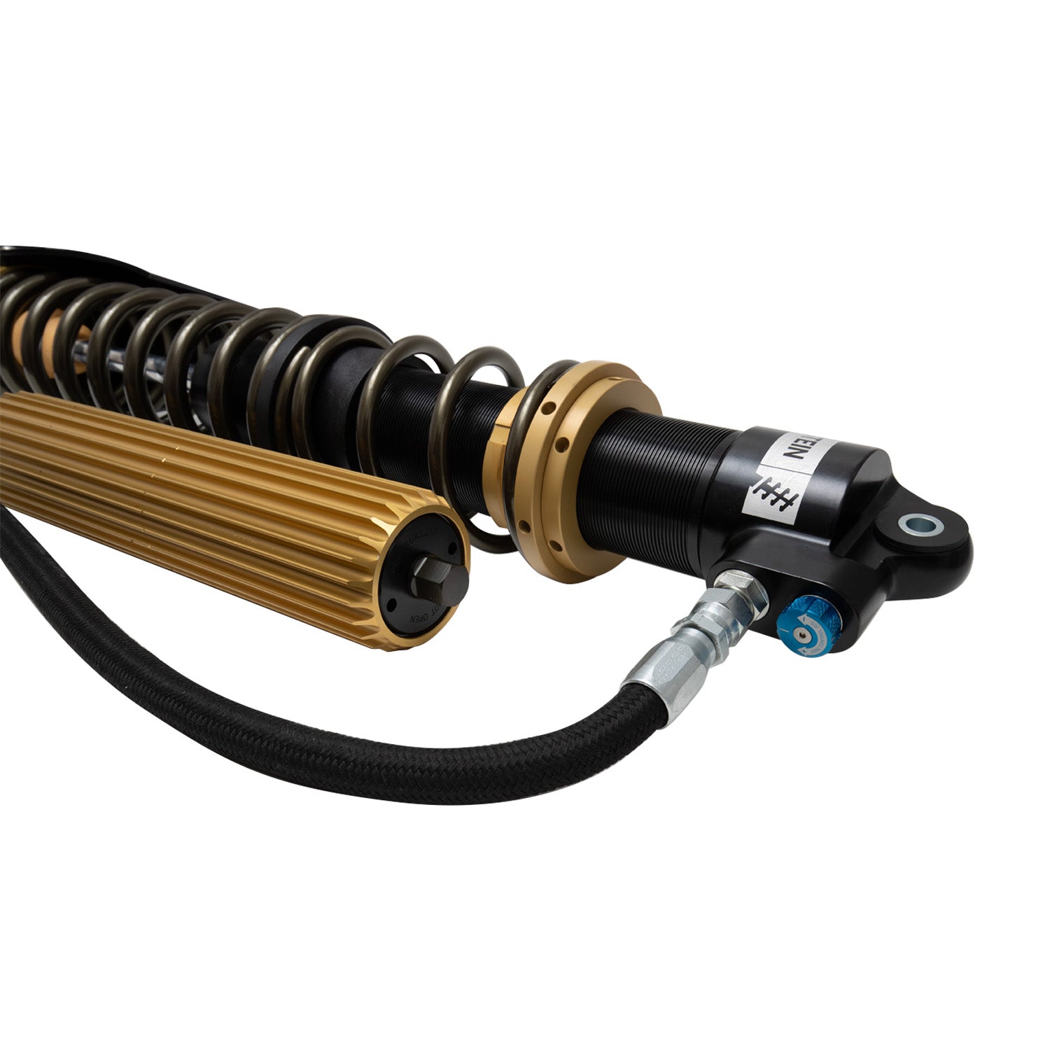 Suspension Shock Absorber and Coil Spring Assembly Rear Monotube Polaris RZR XP 4 1000 Black Hawk Powersports Bilstein-4