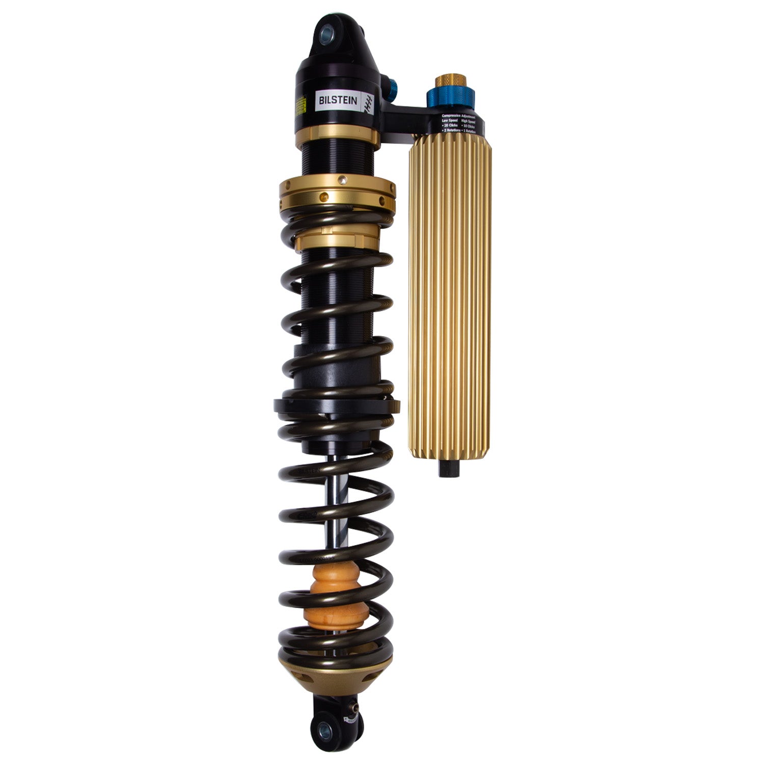 Suspension Shock Absorber and Coil Spring Assembly Front Left Monotube Polaris RZR Turbo S4 2022-2021 Powersports Bilstein-2