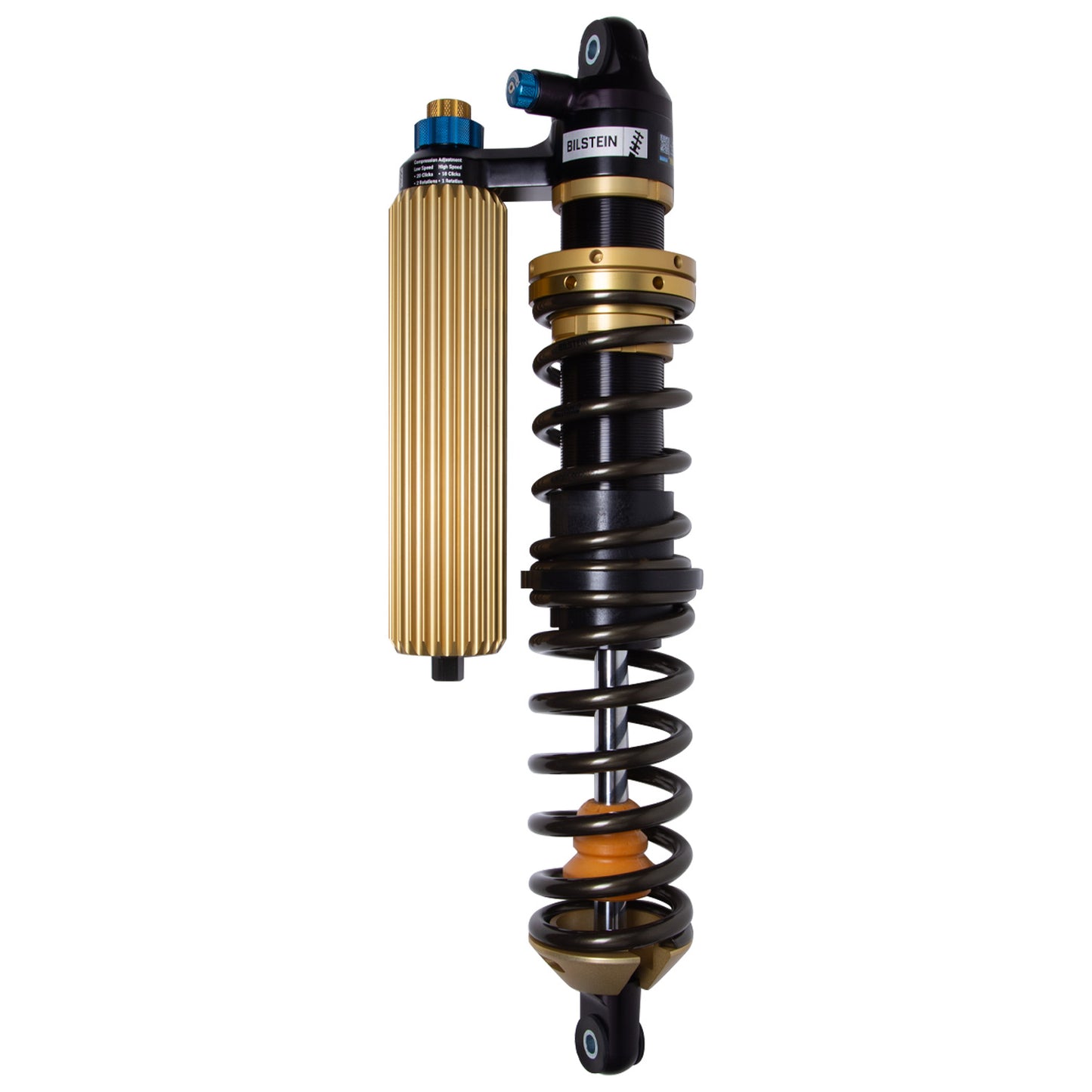 Suspension Shock Absorber and Coil Spring Assembly Front Left Monotube Polaris RZR Turbo S4 2022-2021 Powersports Bilstein-3