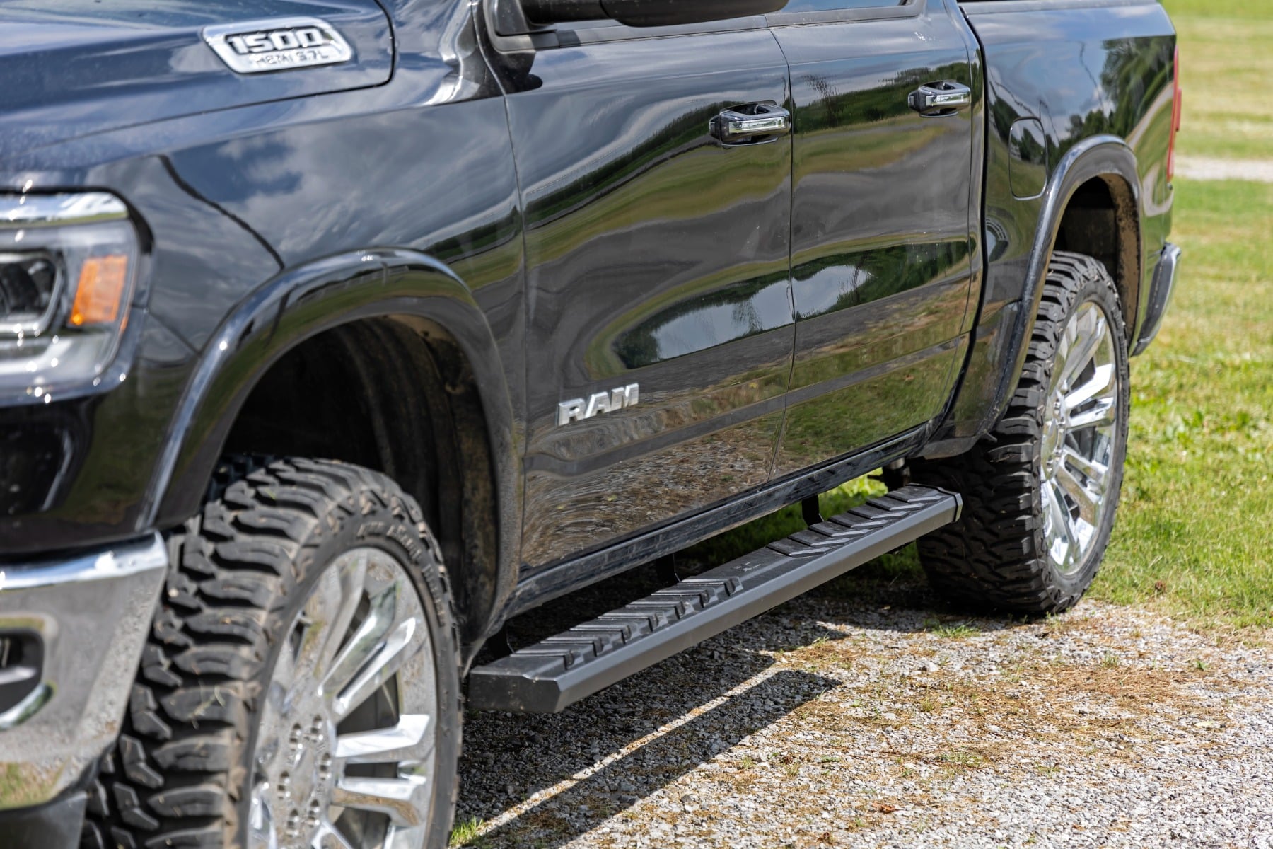 BA2 Running Board Side Step Bars Ram 1500 (19-26)/1500 TRX (21-24) Rough Country-5