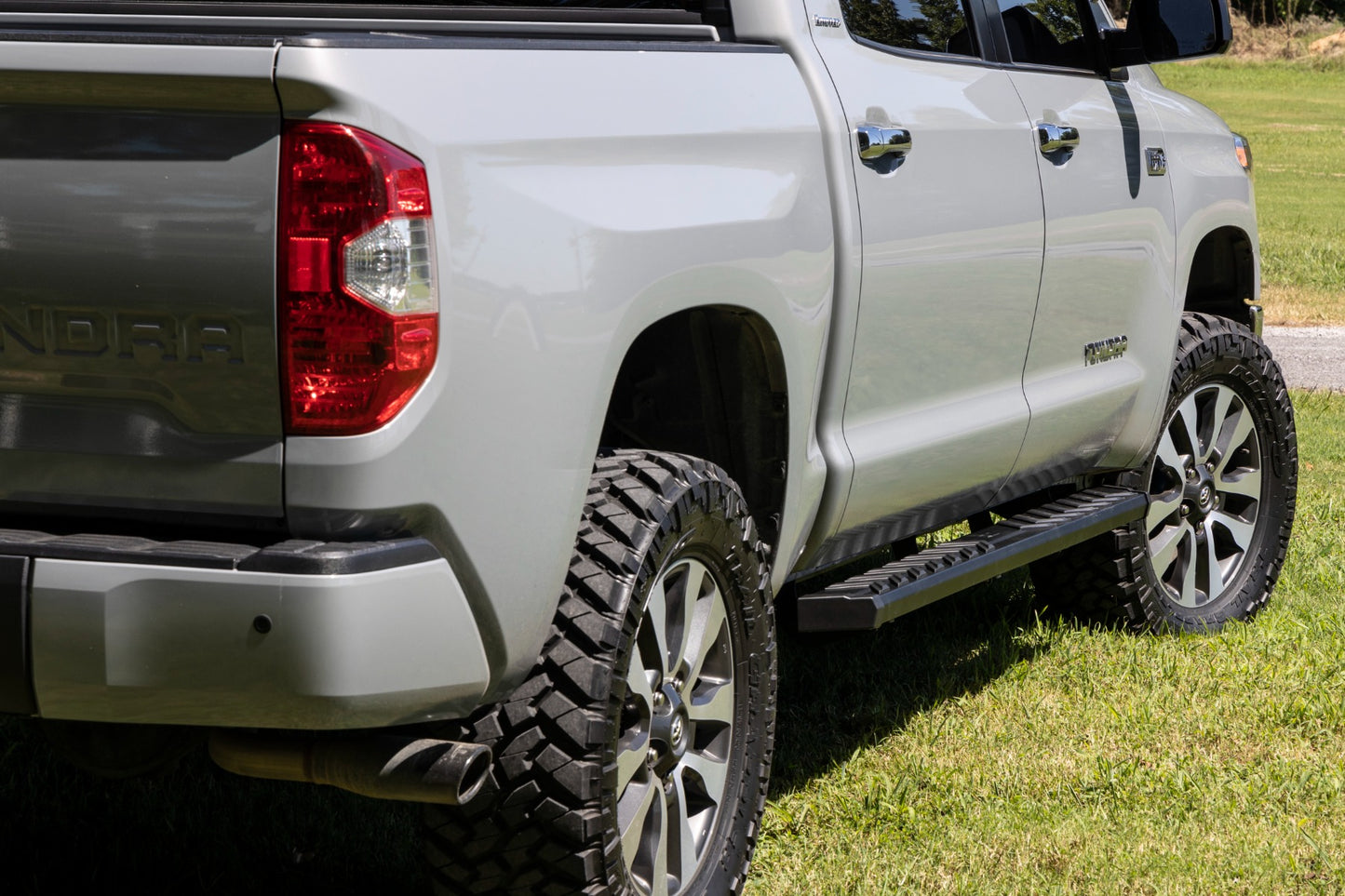 BA2 Running Boards Side Step Bars Crew Cab Toyota Tundra 2WD/4WD (07-21) Rough Country-4