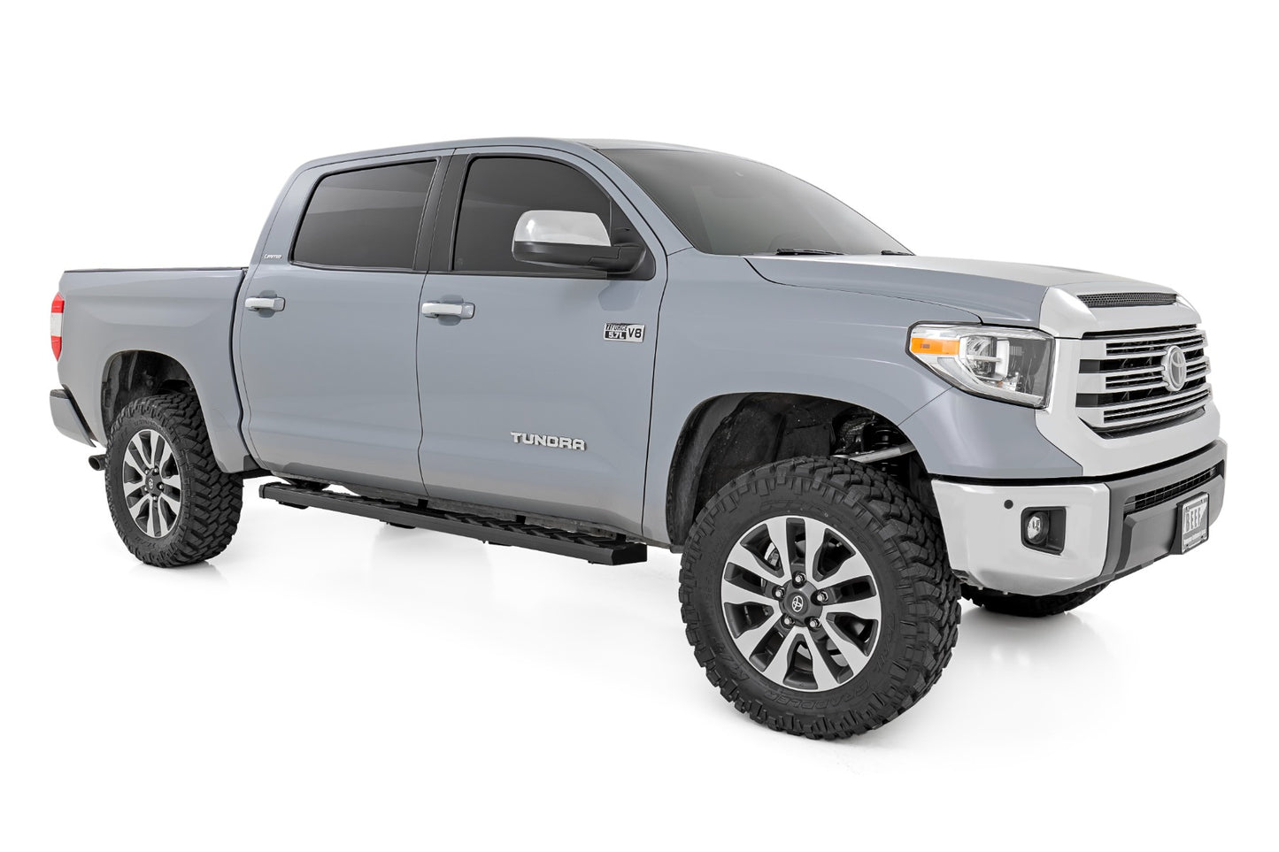 Rough Country BA2 Running Boards Side Step Bars Crew Cab Toyota Tundra (07-21) Rough Country