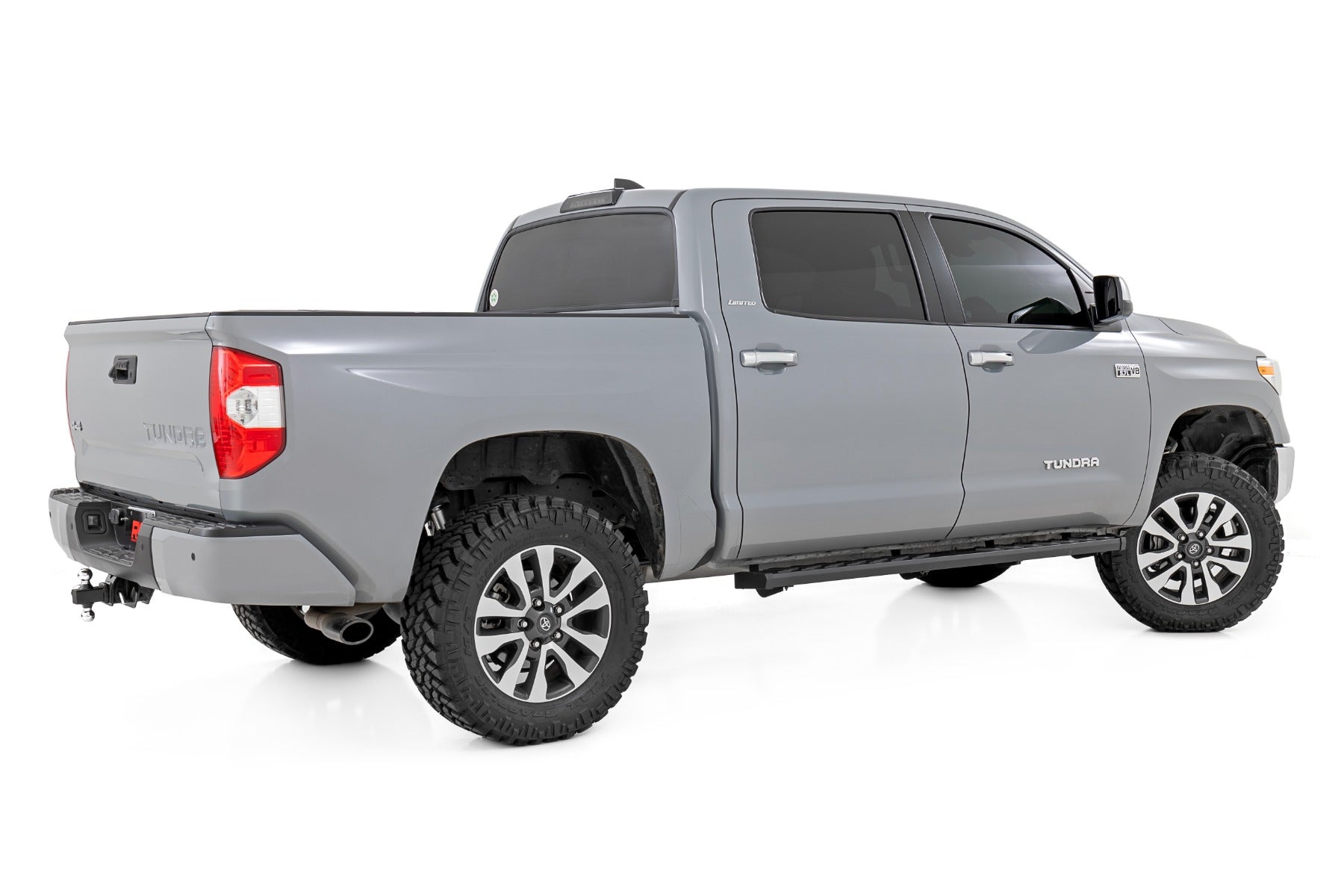 Rough Country BA2 Running Boards Side Step Bars Crew Cab Toyota Tundra (07-21) Rough Country