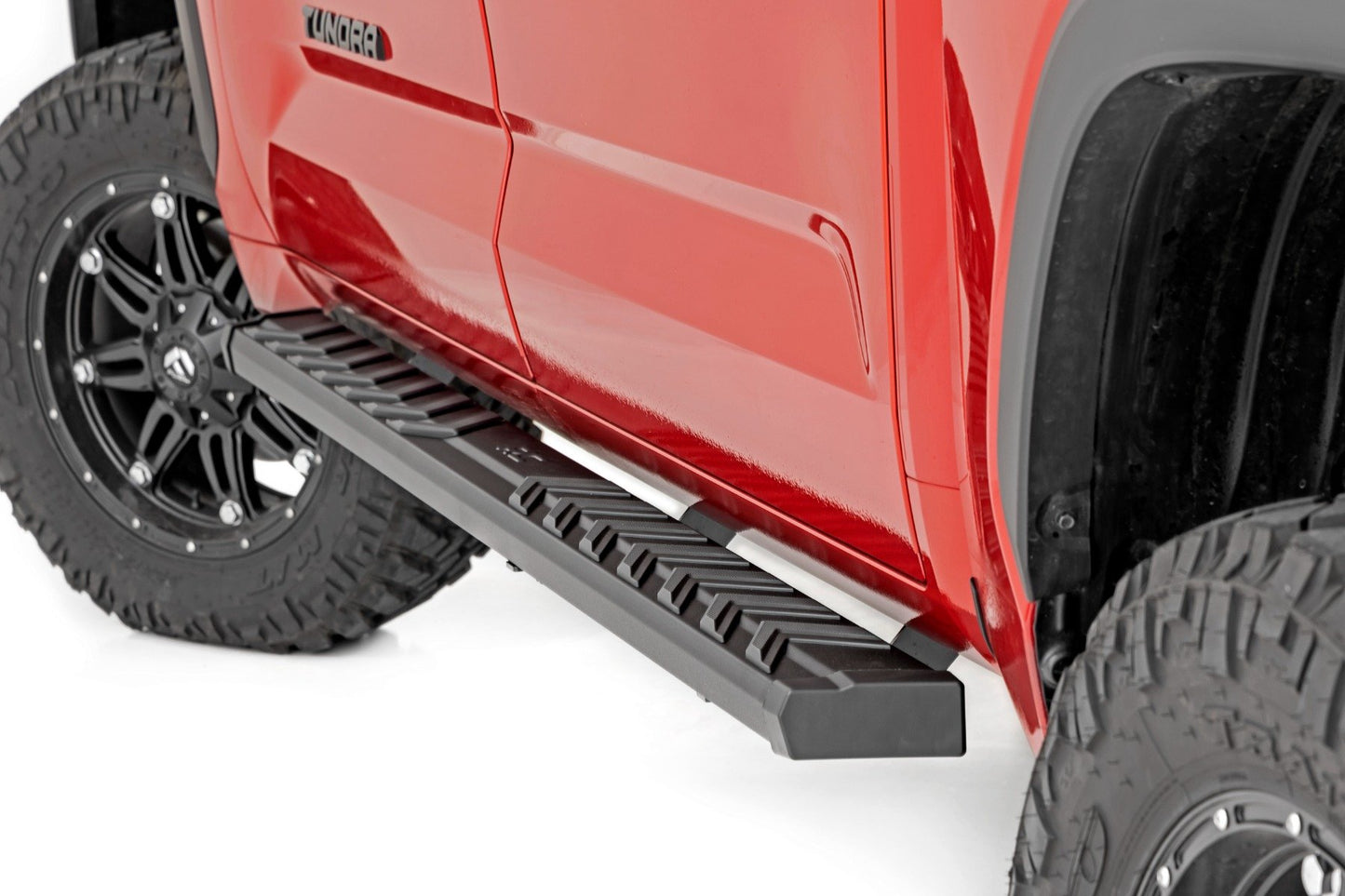 Rough Country BA2 Running Boards Side Step Bars Toyota Tundra 2WD/4WD (22-23) Rough Country