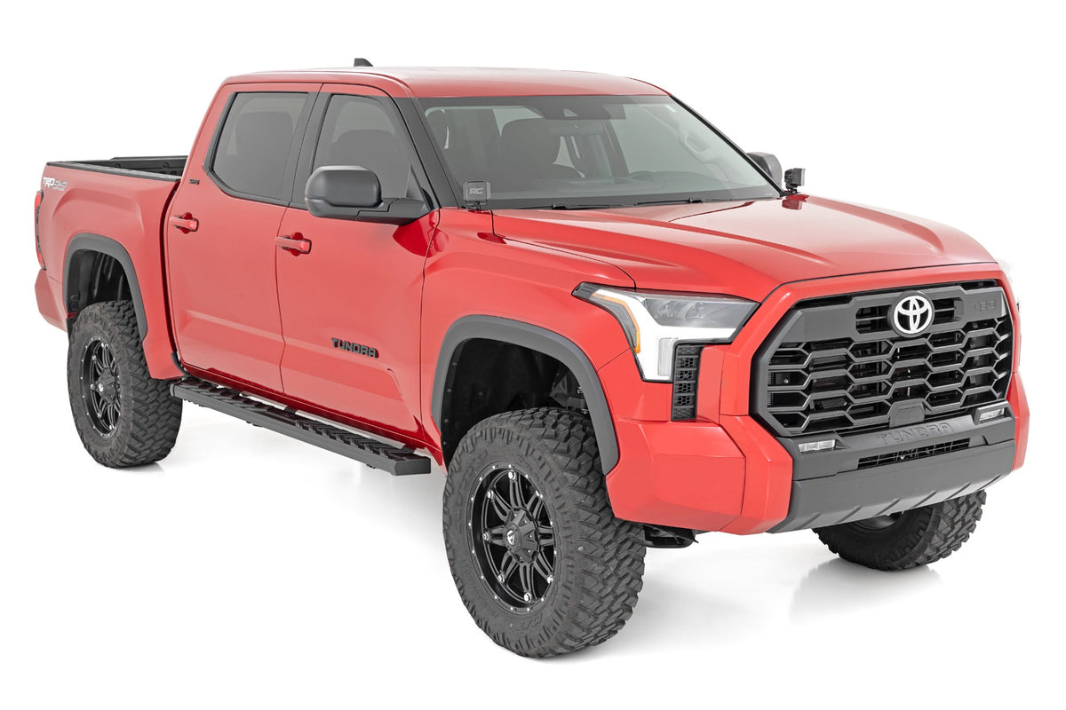 BA2 Running Boards Side Step Bars Toyota Tundra 2WD/4WD (22-23) Rough Country-2