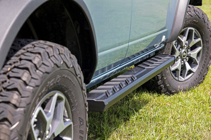 BA2 Running Boards Side Step Bars 4-Door Ford Bronco 4WD (2021-2025) Rough Country-5