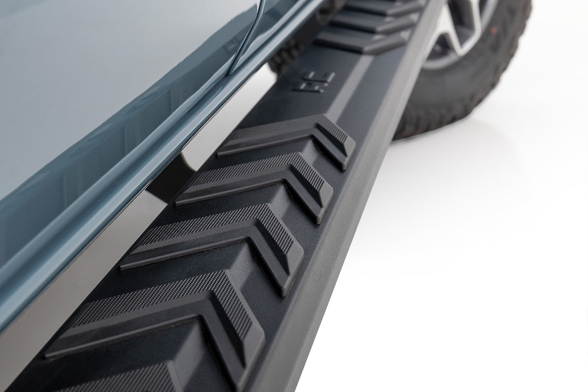 BA2 Running Boards Side Step Bars 4-Door Ford Bronco 21-Up Rough Country-2