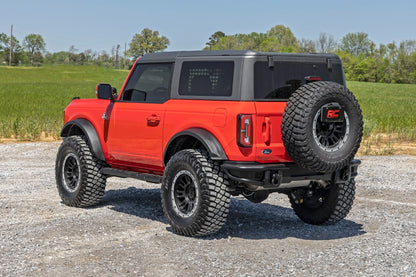 BA2 Running Boards Side Step Bars 2-Door Ford Bronco (2 Door) (21-25) Rough Country-4