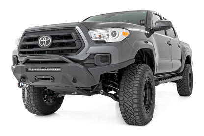 BA2 Running Boards Side Step Bars Double Cab Toyota Tacoma (05-23) Rough Country-2