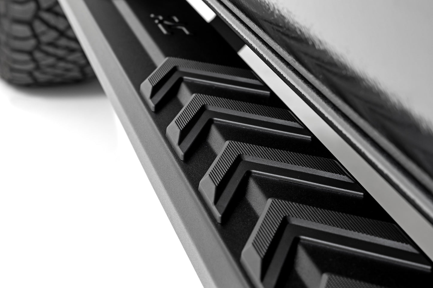 Rough Country BA2 Running Boards Side Step Bars Double Cab Toyota Tacoma (05-23) Rough Country