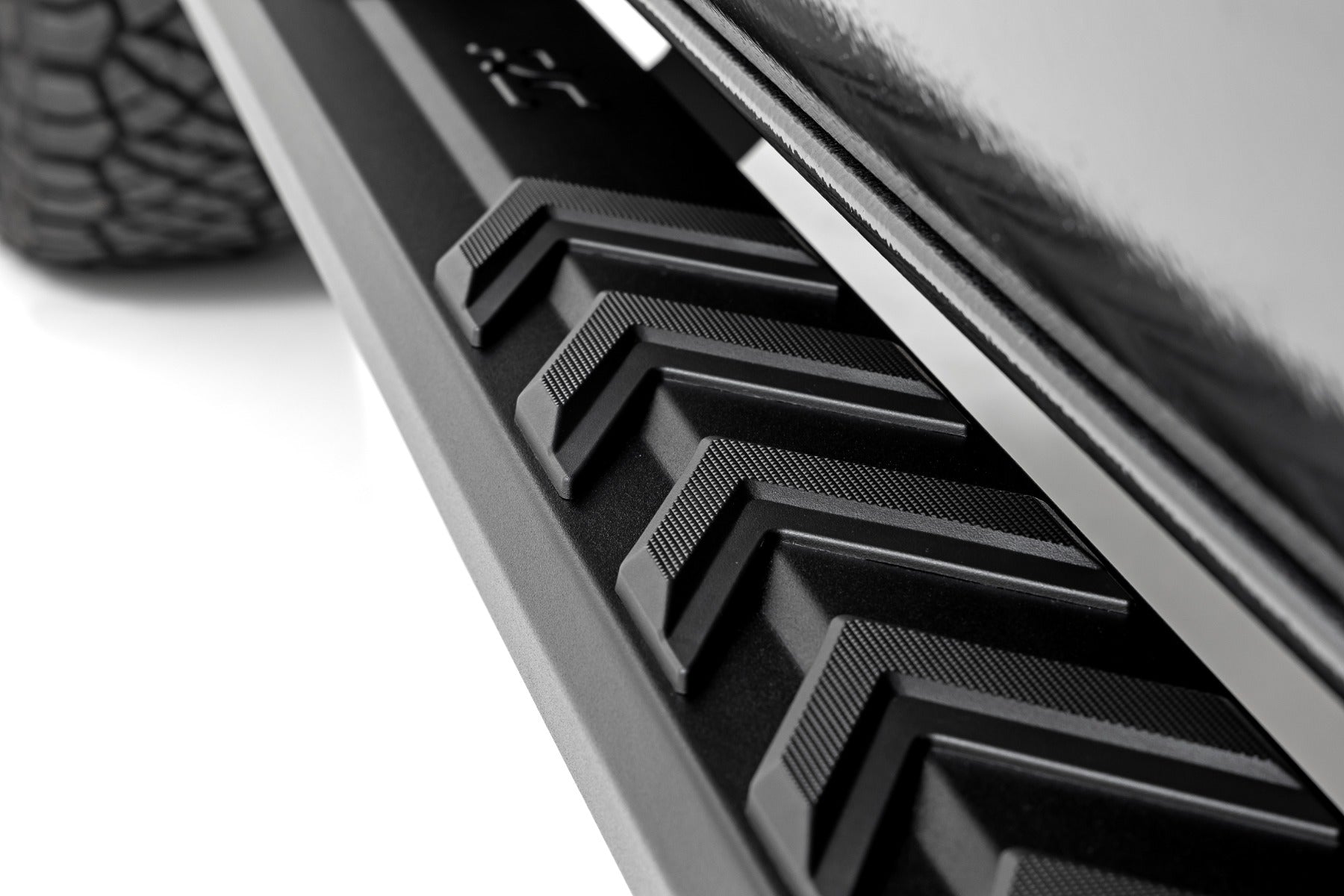 Rough Country BA2 Running Boards Side Step Bars Double Cab Toyota Tacoma (05-23) Rough Country