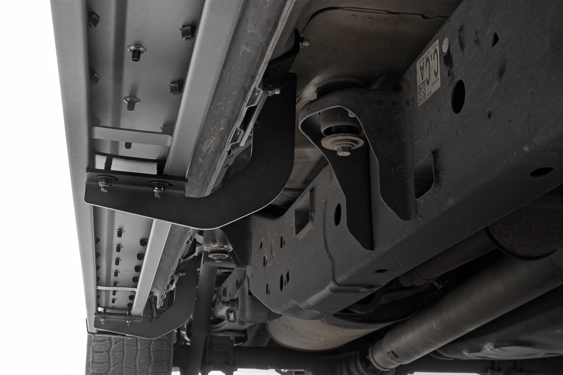 BA2 Running Board Side Step Bars Ford F-150/F-250/F-350 2WD/4WD (15-26) Rough Country-2