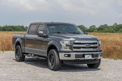 BA2 Running Board Side Step Bars Ford F-150/F-250/F-350 2WD/4WD (15-26) Rough Country-5