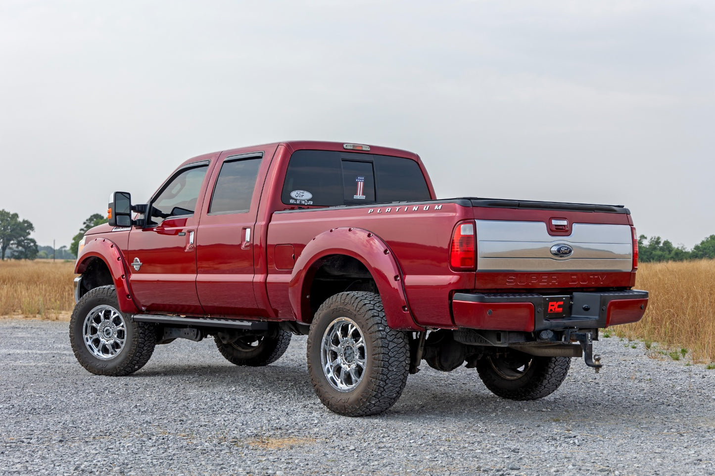 BA2 Running Boards Side Step Bars Ford F-250/F-350 Super Duty (99-16) Rough Country-4