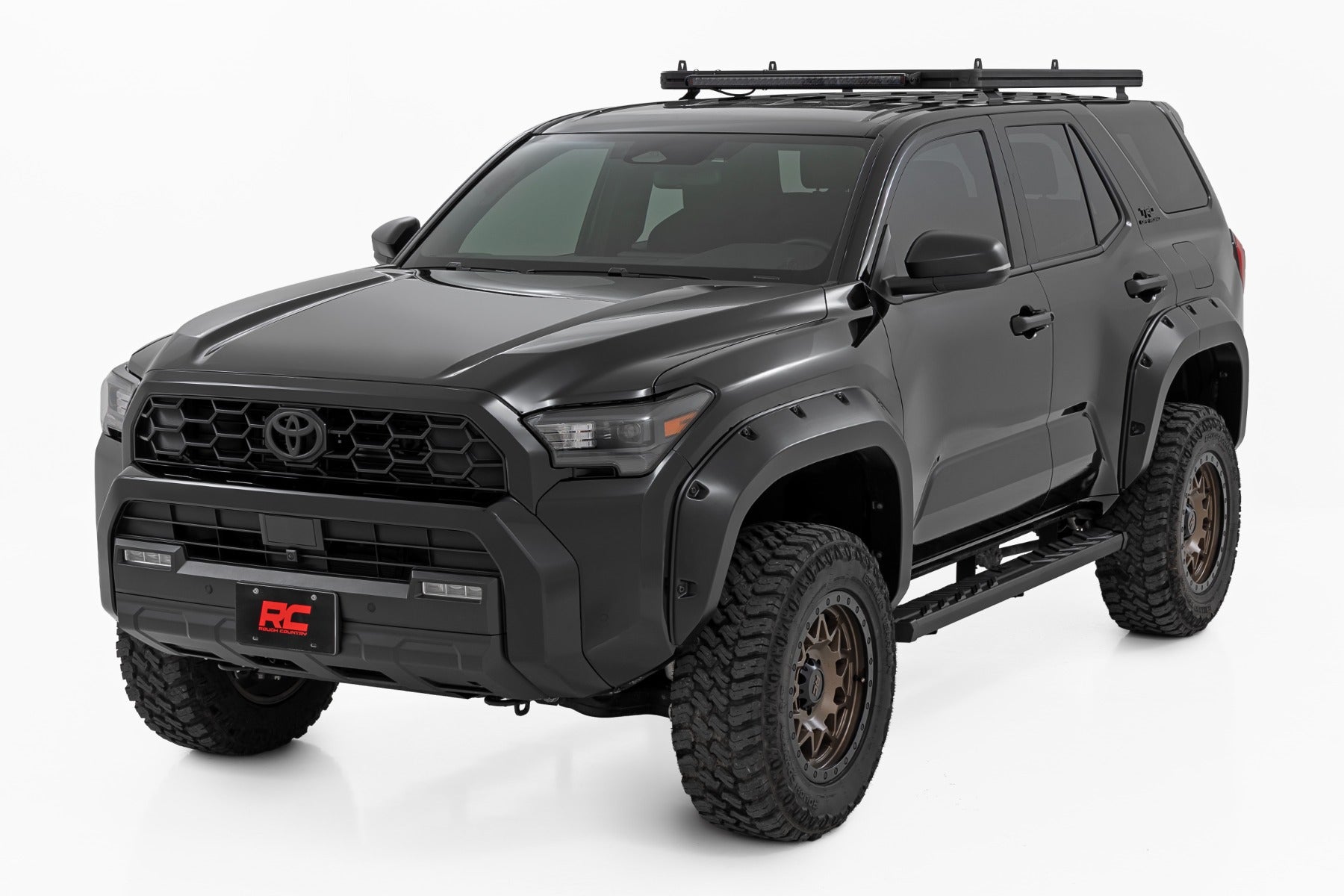 BA2 Running Boards Side Step Bars Toyota 4Runner 2WD/4WD (2025-2026) Rough Country-1