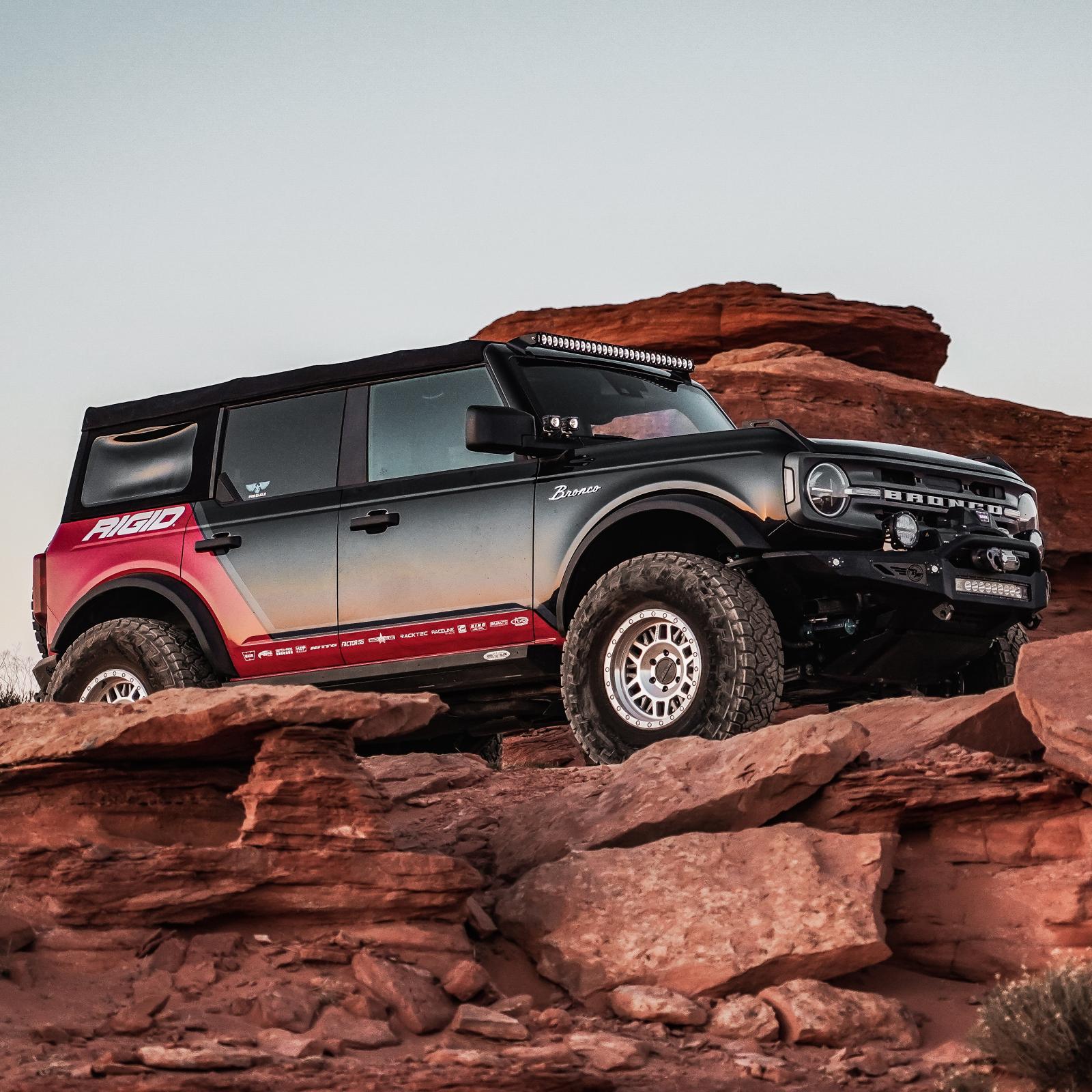 Rigid Industries Revolve 10 Inch Bar with White Backlight RIGID Industries