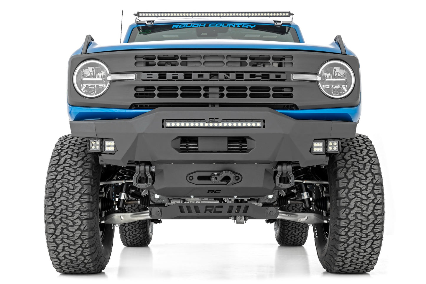 Rough Country 5 Inch Lift Kit 21-Up Ford Bronco 4WD Rough Country