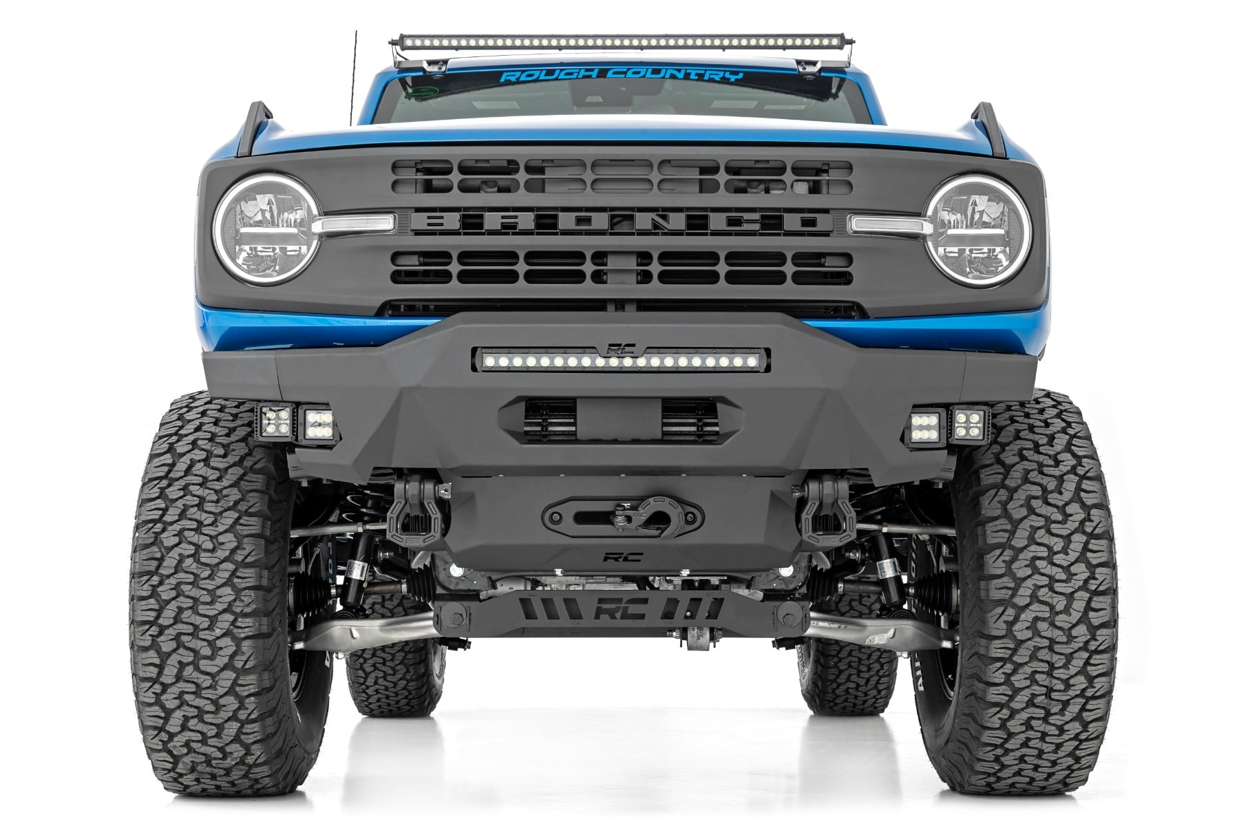Rough Country 5 Inch Lift Kit 21-Up Ford Bronco 4WD Rough Country