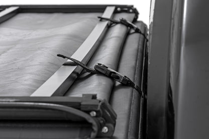 Soft Tri-Fold Bed Cover 5 Foot Bed Chevy/GMC Canyon/Colorado 2WD/4WD (23-26) Rough Country-3