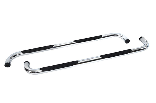 4000 Series Side Steps With Mounting Bracket Kit Chrome 2021-2025 Ford Bronco Go Rhino