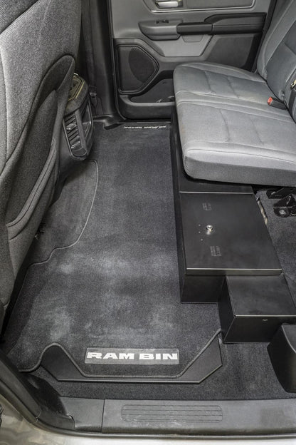 Locking Storage Lids In-Floor 19-25 RAM 1500 Crew Cab (Exc. Classic) Pair Tuffy Security-13