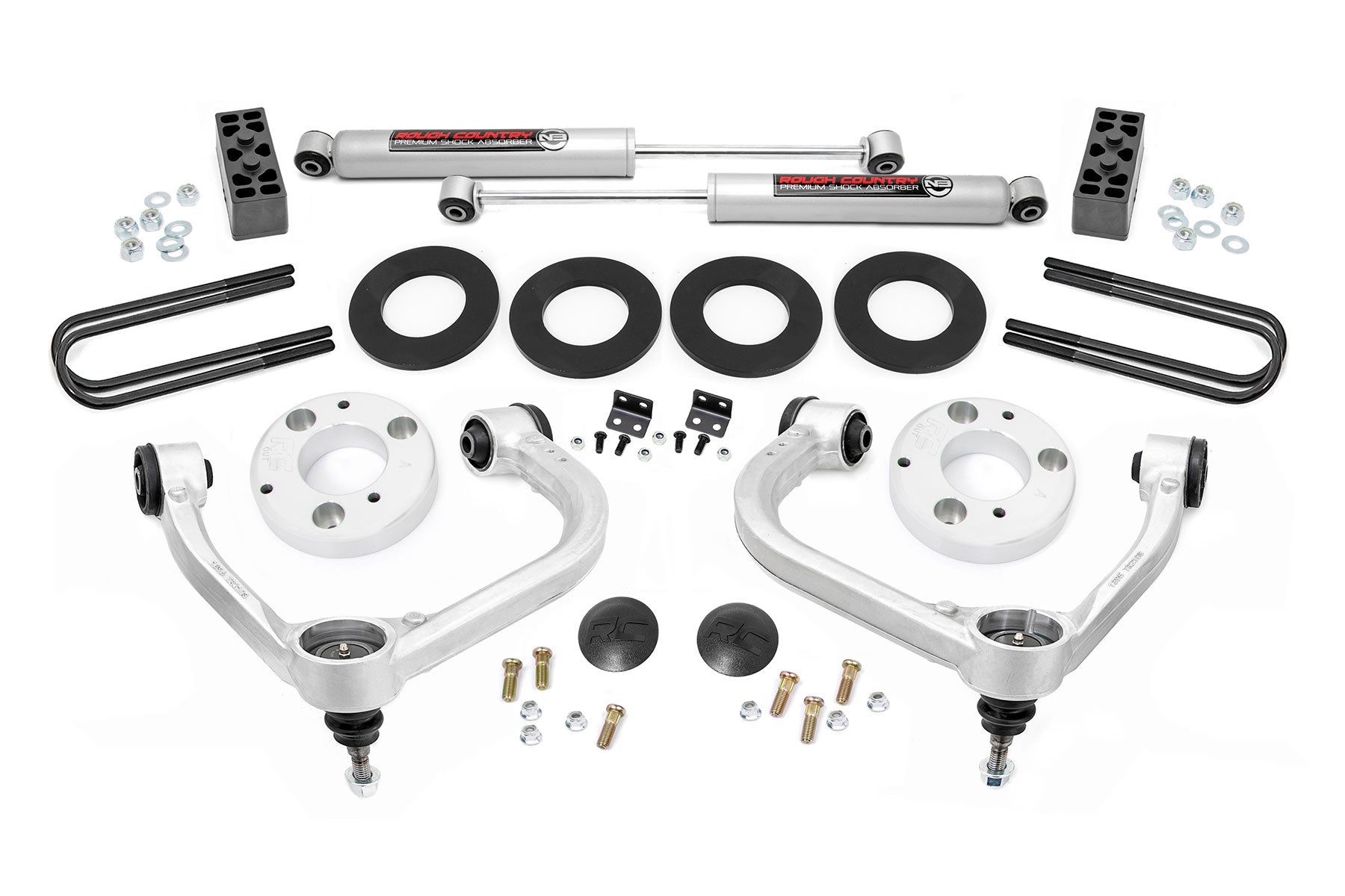 Rough Country 3 Inch Lift Kit Ford F-150 4WD (2023) Rough Country