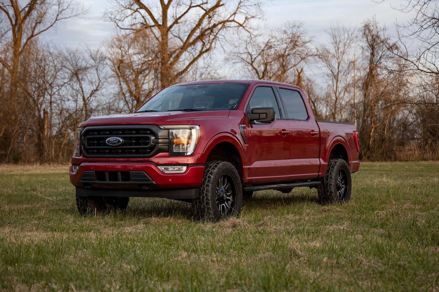 3 Inch Lift Kit Forged UCA M1/M1 Ford F-150 4WD (2021-2026) Rough Country-3