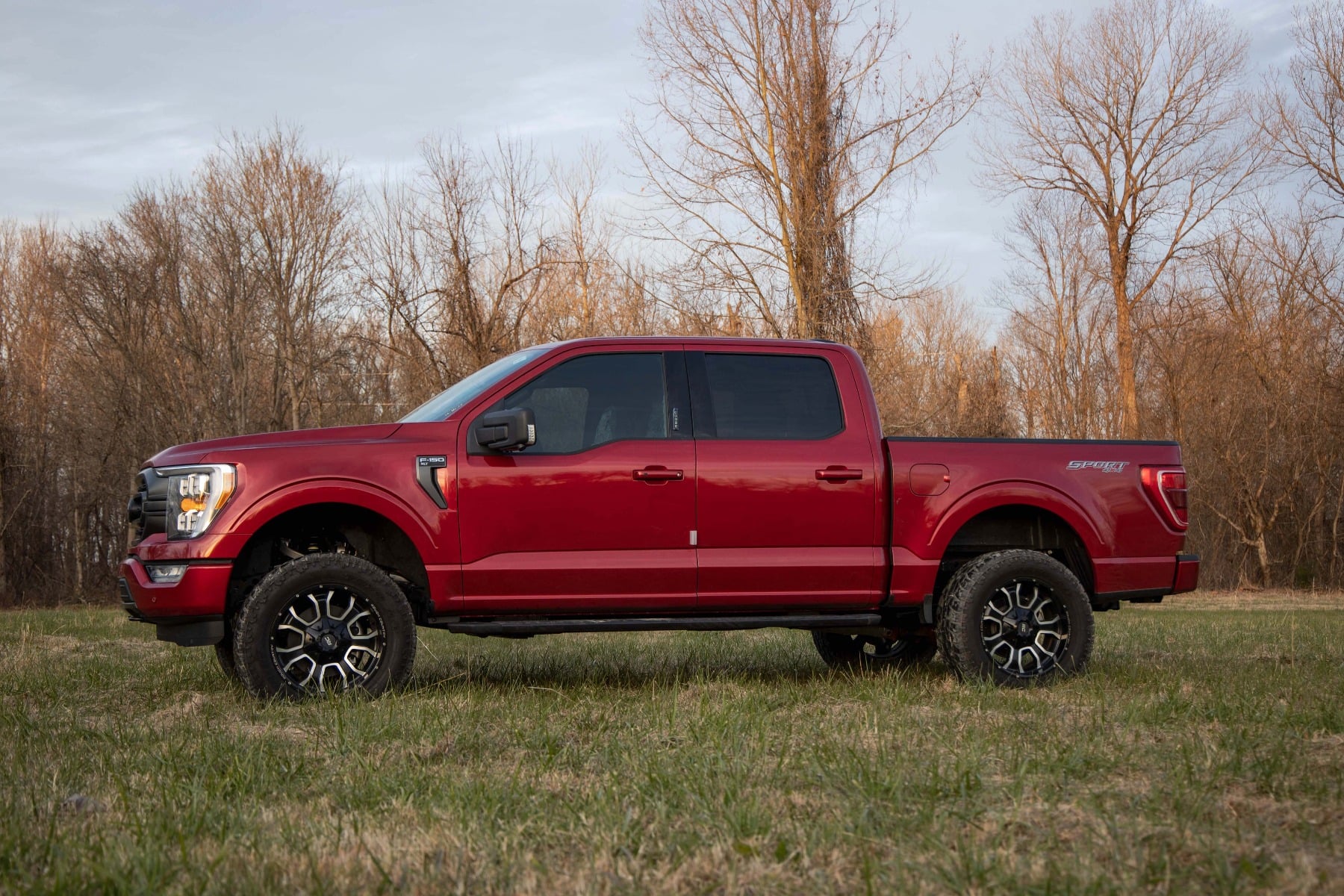 3 Inch Lift Kit Forged UCA M1/M1 Ford F-150 4WD (2021-2026) Rough Country-5