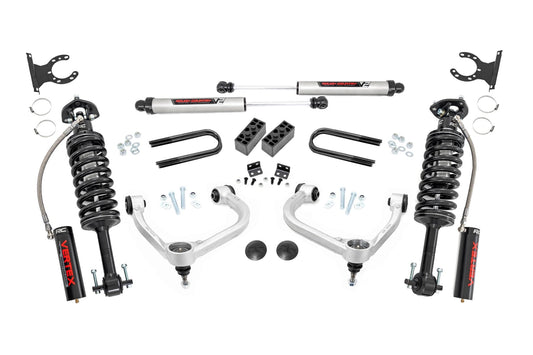 3 Inch Lift Kit Fabbed UCA Vertex/V2 Ford F-150 4WD (2021-2026) Rough Country