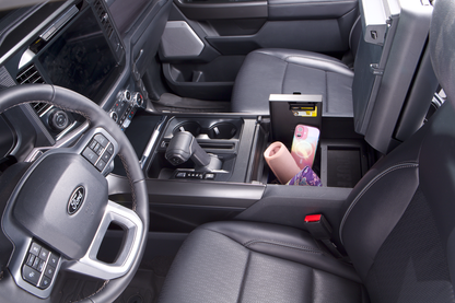 Center Console Safe for 24-26 Ford F150 - Keyed Lock Products Tuffy Security-3