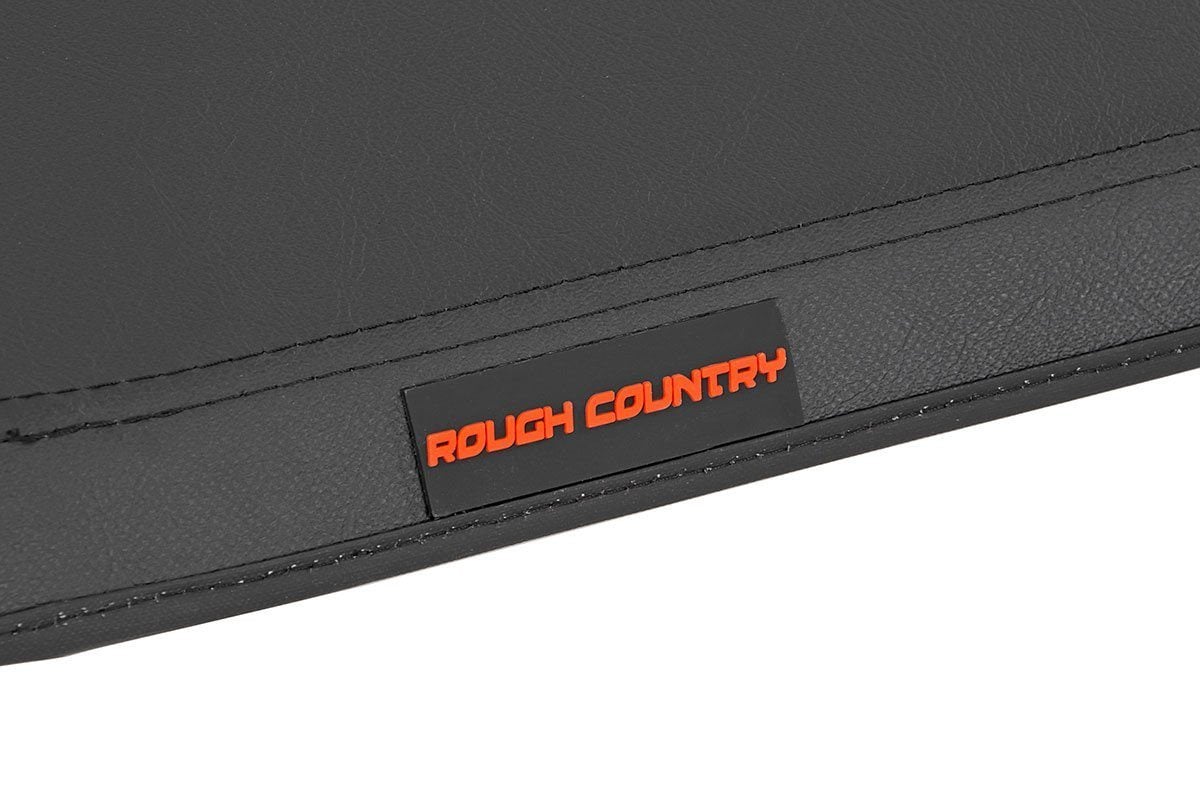 Soft Tri-Fold Bed Cover 5 Foot 7 Inch Bed Ford F-150 2WD/4WD (2001-2003) Rough Country-2
