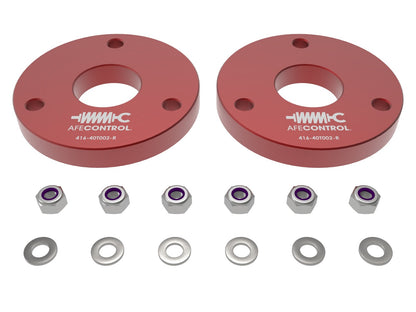Control 1.25 Inch Leveling Kit Red GM Colorado ZR2/Canyon AT4X 23-26 L4-2.7L (t) aFe Power-1