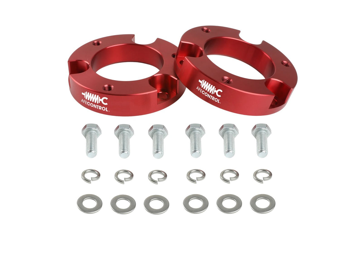 Control 2.0 Inch Leveling Kit Red Toyota 4Runner 03-09/Fj Cruiser/Tacoma 05-23 aFe Power-1