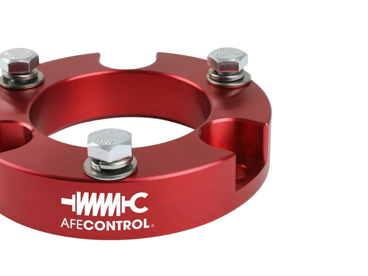 Control 2.0 Inch Leveling Kit Red Toyota 4Runner 03-09/Fj Cruiser/Tacoma 05-23 aFe Power-2