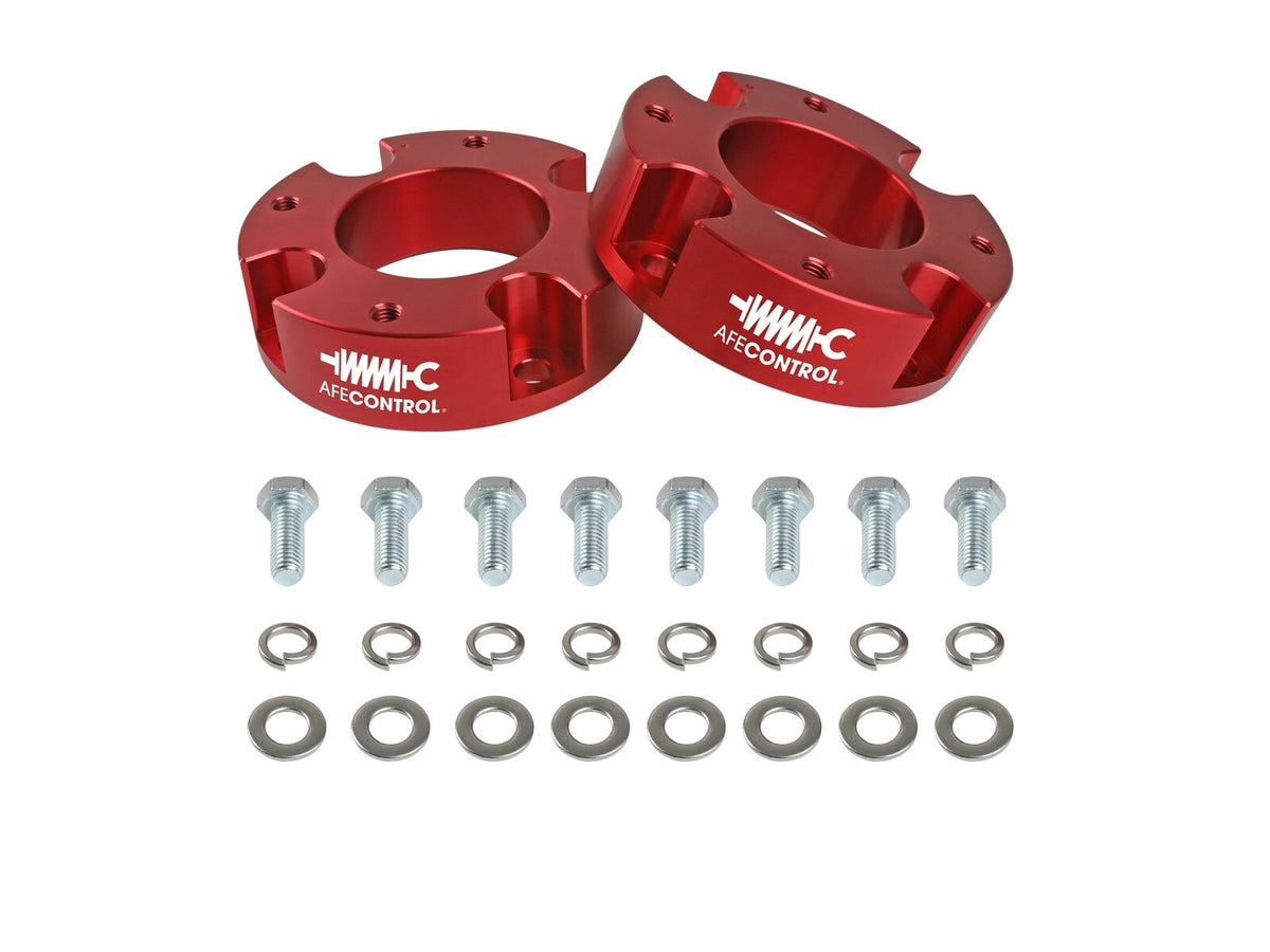 Control 1.875 Inch Leveling Kit Red Toyota Tundra 22-26 V6-3.4L (tt) aFe Power-1